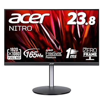 【ほぼ新品】日本エイサーNitro QG241YEbmiix 23.8 フルHD Amazon.co.jp: 日本エイサー 【Amazon.co.jp限定】 Acer